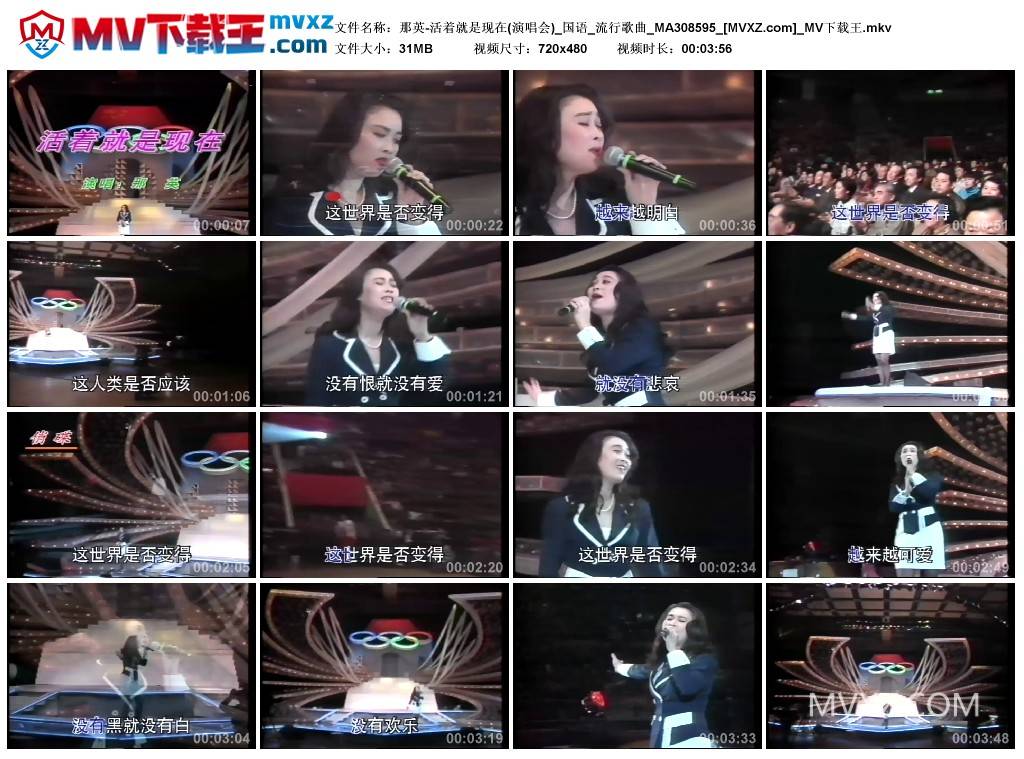 那英-活着就是现在(演唱会)_国语_流行歌曲_MA308595